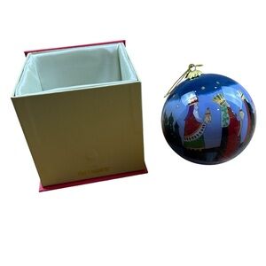 Pier 1 Li Bien Ornament Nativity Scene Hand Painted With Box 2019